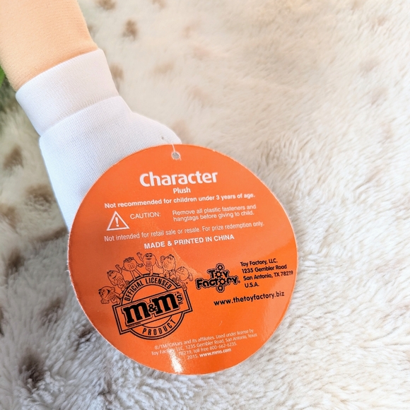 Green M&M Plushie - Picture 9 of 11